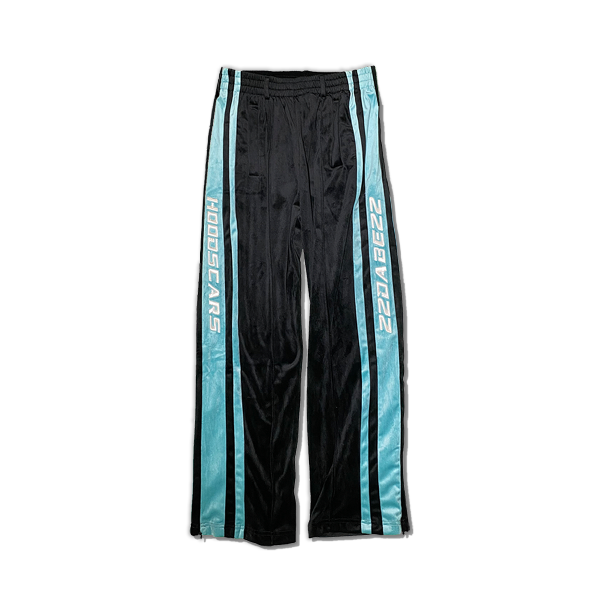 TRACKPANT BLACK/BLUE